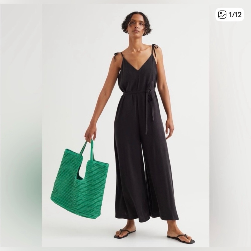 H&M black jumpsuit